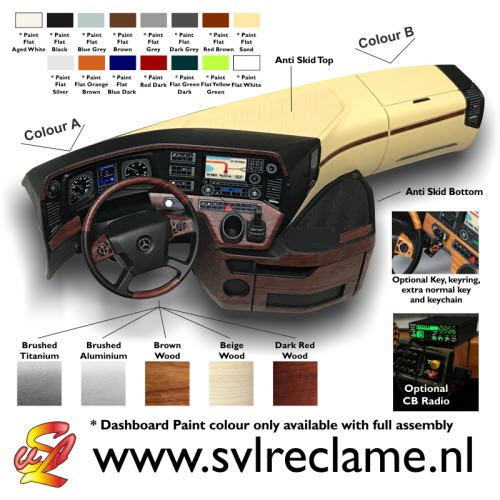 mercedes actros dashboard tamiya hyper realistic real 56348 56335 interior interieur www_svlreclame_nl