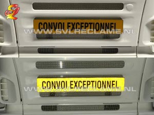 convoi exceptionnel sign bord reflective yellow reflecterend tamiya schaal scale 1 14 www_svlreclame_nl_20200617145632