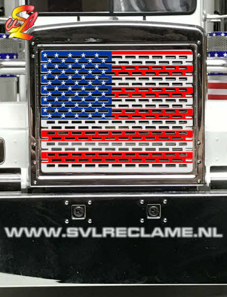 grand hauler custom grill insert decal usa flag 01 tamiya 56344 www_svlreclame_nl