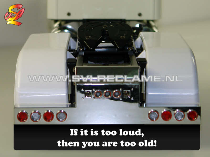 mudflap for tamiya grand hauler spatlap - if it is too loud you are too old - www_svlreclame_nl